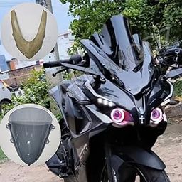 HARP MODZ® V-MASK WITH INDONESIAN FULL BUBBLE VISOR FOR PULSAR RS200 (No Painting)-71