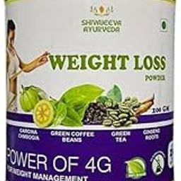 Shivajeeva Ayurveda Weight Loss Powder with 4G Power, Natural Ingredients, 200g-16