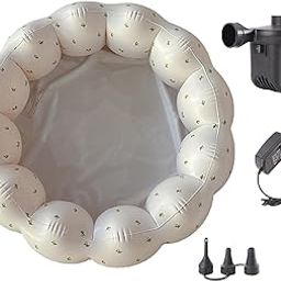 ATORSE Inflatable Swimming Pool for Kids Inflatable Baby Bathtub for Indoor Outdoor-image-74