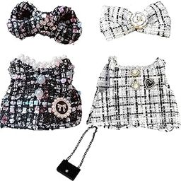 5PCS Plush Doll Clothes Set, Doll Clothes, Soft and Comfortable Outfits for 3-12 Years Old, Detachable Design for Creative Matching, Part with for 15 Cm 17 Cm Dolls-image-37