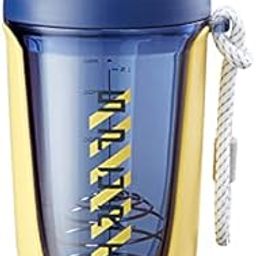 OtG ON THE GO Gym Protein Shaker, Gym Supplement Shaker Leakproof BPA Free material (Blue & Yellow)-image-60