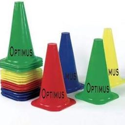 9 Inch Space Marker Cones Set of 24 - for Football, Cricket, Soccer, Hockey, Field Agility Exercise, Sports Training-image-91