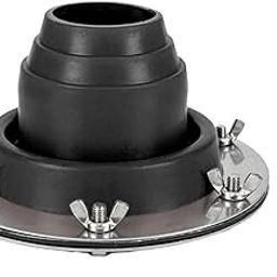 CALANDIS™ Hot Tent Stove Jack Furnace Roofing Pipe Flashing for Tent Garages Workshops | Tent Canopy | Tents Canopies | Camping Hiking | Outdoor Sports-image-68