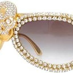 Retro Oval Diamond Sunglasses for Men and Women | Unisex Oval Frame UV Protection Eyewear-picture-4