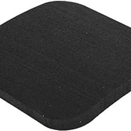 Waterproof Soft Rubber Mat, Insulation Rubber Pad, for Gym Floor Mat Home Exercise Equipment Pad(Pure Black 6 Pieces)-image-9