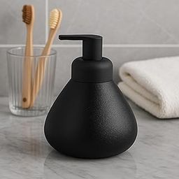 The Better Home 360ml Soap Dispenser Bottle - Black | Elegant and Functional Liquid Pump for Kitchen, Wash-Basin, and Bathroom-image-38