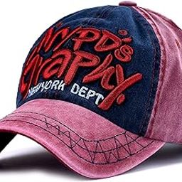 Denim Stylish Cotton Embroidered Adjustable Baseball Cap for Adult Men Women Unisex-image-57