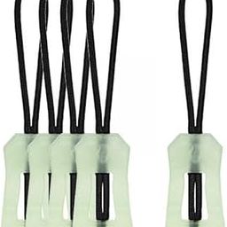 SAZ DEKOR 2x5 Pieces Luminous Zipper Pulls Zip Markers for Traveling Cases Luggage-image-38