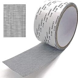 VIKIZAN Mosquito net patch repair TAPE | Strong Adhesive & Waterproof Window Mosquito net Covering Mesh Tape for Door Tears Holes Screen Patch Repair || 16.4 Feet || Pack of 1-picture-15