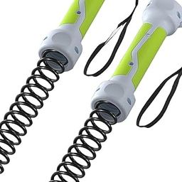 UJEAVETTE 2X Ropeless Battle Ropes Exercise Training Ropes for Muscle Building Outdoor Green-image-54