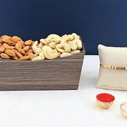 SFU E Com Dry Fruit Hamper For Rakshabandhan Gift | Dry Fruit And Rakhi For Brother | Dry Fruit Basket Hamper | 83-image-11