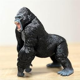 FUNFOB Gorilla King Kong Toys Action Figure Toy Height- 18cm PVC Plastic Material | Gorilla Black-image-9