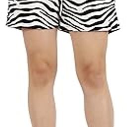 Casual Beige Floral Printed Shorts-picture-20