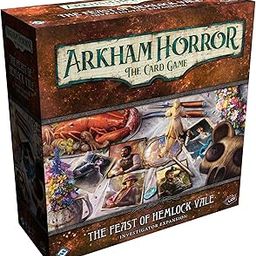 Arkham Horror The Card Game The Feast of Hemlock Vale Investigator Expansion - Lovecraftian Cooperative Living Card Game, Ages 14+, 1-4 Players, 1-2 Hour Playtime, Made by Fantasy Flight Games-0