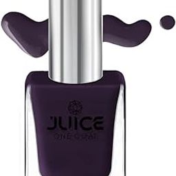 JUICE Quick-dry, 100% Veg & Cruelty Free Nail Paint, Long Lasting, Chip Resistant, High Gloss, F&D APPROVED COLORS&PIGMENTS, One Coat, Dark Purple - 31-image-52