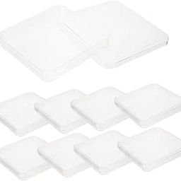 Hohopeti 10pcs Transparent Petri Dishes for Laboratory Use Small Disposable Plastic Culture Plates with Lids for Agar Plates and Cell Cultivation Lightweight and Sterile-image-79