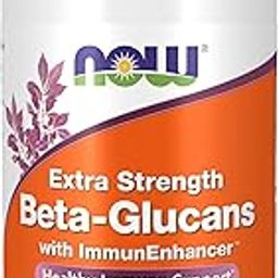 Now Foods Beta 1,3/1, 6 Glucan with Immunenhancer Veg Capsules, 60 Count-17
