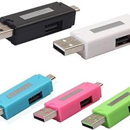 Cospex 2 in 1 USB OTG Adapter Universal Micro USB OTG TF/SD Card Reader Extension Heads Micro USB OTG Adapter for Mobile Phon-17