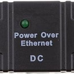 PAHEL LAN POE Injector/Splitter 5V~48V Power Supply Module for AP IP Camera IP Phone Black 10M/100Mbps Black-2