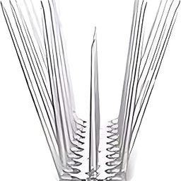 Bird Spikes Polycarbonate, Pigeon Control Spikes (20 Pcs Set) 3 Row-49