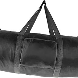 CALANDIS™ Foldable Travel Duffel Bag Folding Carry on Luggage Bag for Hiking Pool Swim Black | Luggage-image-98