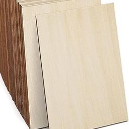 Balsa Wood Sheets, 15 Pack Basswood Thin Wood Sheets Hobby Wood MDF DIY Wood Board for House Aircraft Ship Boat DIY Wooden Plate Model, for Arts and Crafts, School Projects (150x100x2mm)-image-27