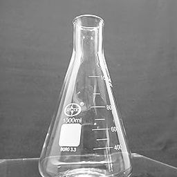 ISKO® Laboratory Erlenmeyer Flask Set of 6 (1000ml, Conical Flask)-11