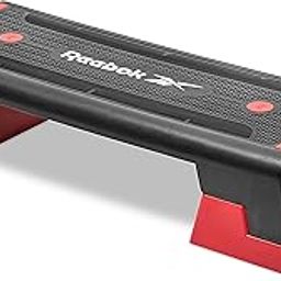 Reebok Fitness Multipurpose Aerobic Strength Training Workout Stepper for Cardio Workout with 3 Height Level Adjustments, Anti- Skid Rubber pad on Legs & Anti Slip - Resistant Platform-picture-28