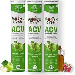 Ayuleafvera – Morincyn – Apple Cider Vinegar Effervescent Tablet with Pomegranate, Vitamin B12 & B6 Green Apple Flavor | No added Sugar | 45 Tablets-14