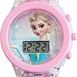 Brishti Cute Pink Multicolor Glowing Light Wrist Watch Cum Toy for Girl's-image-79