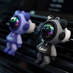 YOURKARTS.COM Car AC Vent Perfume - Unique designs, Car Air Freshener Random colors (2in, Astronaut)-image-29