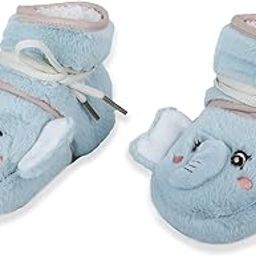 3D Elephant Cozy Soft Velcro Furry Booties | Soft Comfortable Indoor & Outdoor Boots | All Occassions-image-45