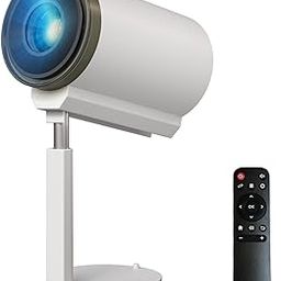 Smart Android 11 Projector 8400 Lumens 1080P Full HD | WiFi 6, Bluetooth 5.2 | Home Theater, Gaming, Office | Mini Portable LED Projector for Mobile, Laptop, TV Stick, PS5 (TS7 Projector)-image-4