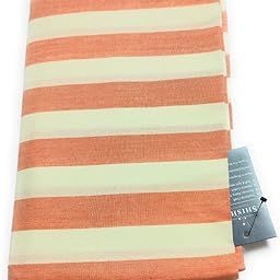 SHISHIR 100% Organic Khadi Cotton Soft Beautiful Striped Design Bhagalpuri Summer Chadar/TopSheet/Comforter (Size- 265cm X 135cm)-image-30
