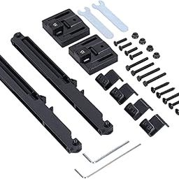 UniMarket® Door Spring Buffer, ABS Metal 2Pcs Single Way Operation Hole Free Installation 40-80 Lbs Doors Soft Close Mechanism for Replacement-image-16