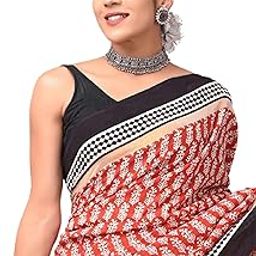 Women's Mul Mul Cotton Saree with Floral Digital Print and Matching Unstitched Blouse Piece-image-99