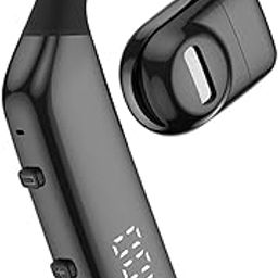 AIYIBEN Bluetooth earpiece V5.4 Single Ear Bluetooth Headset, with Noise Cancellation and Microphone Compatible, Talk time of 35 Hours Bluetooth Phone Headset, Available for iPhone and Android. (Z8)-image-33