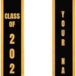 Custom Your Name Class of 2023 Graduation Sash Stole Shawls Graduate Shawl Wraps Scraf For International Study Gifts-image-64