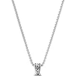 Pendant for Men and Boys Silver Pendants For Men | Stainless Steel Black Pendant Chain for Men | Birthday Gift for Men and Boys Anniversary Gift for Husband-1