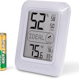 AcuRite 01131M Digital Hygrometer and Thermometer, White-image-35