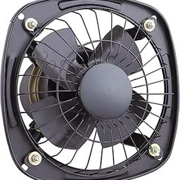 Hesper Extreme 6 Inch 150MM High Speed 4 Blade Metal Body Exhaust for office, Bedroom, Bathroom, Kitchen & Industries Color Metallic Grey-image-11