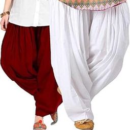 Women's Patiyala/Patiala Pants Pack of 2 (Multi-Coloured)-picture-44