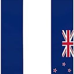 New Zealand Flag Graduation Shawl Sash Stole Wraps Scraf For International Study Pride Women Men-image-92