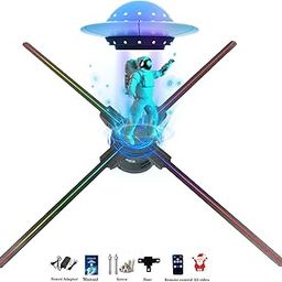 3D Hologram Fan,Hologram Fan WiFi and Bluetooth and Remote with 700 Library Video,Animated Holographic Projector Display for Business Stores, Shops, Holidays (27.5"(APP+WIFI+Bluetooth+Remote))-image-50