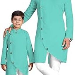 Men's Cotton Blend Kurta Pyjama Set-picture-9