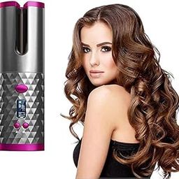 ARIE Usb Rechargeable Automatic Wireless Electric Hair Curler L/R Rotating Curler,Cordless Auto Curler 300F-390F Temperature Control Full Anti-Scalding,Curls Or Waves Anytime (H6)Multi-image-33