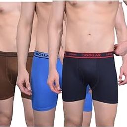 Lehar Mens Combed Cotton Trunk - Actual Colour May Vary-29