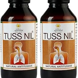 Kerala Ayurveda Tuss Nil Syrup 100 ml | Natural Antitussive| Syrup For Dry Cough| With Vasa, Kasamarda, Yashti, Bharngi, Sunthi, and Karpooravalli (Pack of 2)-32