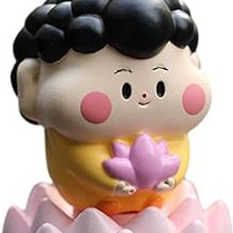 ARTISOUL® Chinese Figurines Statue Decoration Mini Sculptures for Desktop Shelf Office Style D | Home Decor | Figurines-image-44