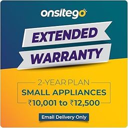 Onsitego 2 Year Extended Warranty for Small Household Appliances from Rs. 10001-12500 (Email Delivery - No Physical Kit)-12